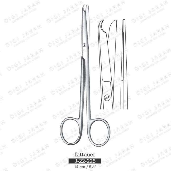 پنست میکروسرجری کرو استیل J-22-225S surgicon 14CM